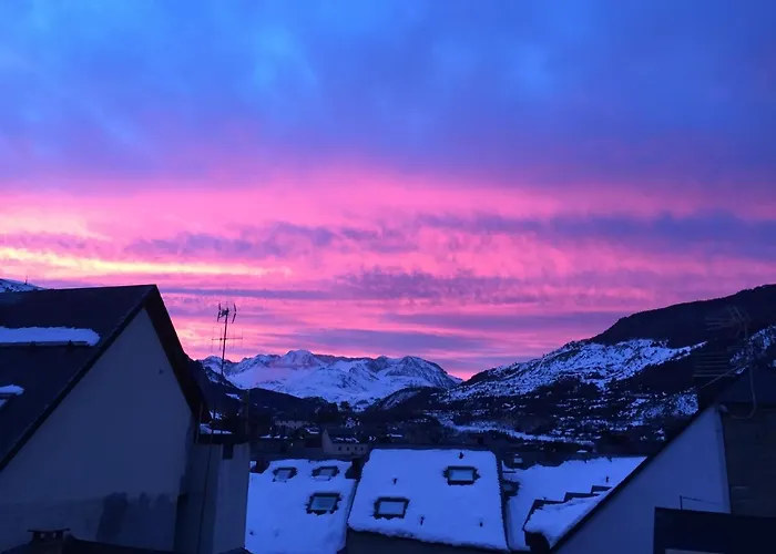 Esplendido Atico En Sallent Con Vistas